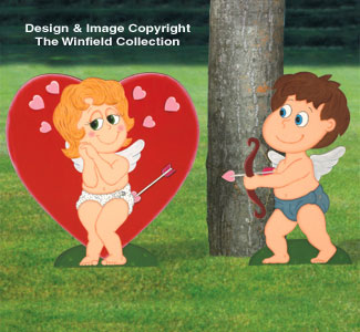 Product Image of Cupid Strikes Woodcraft Pattern