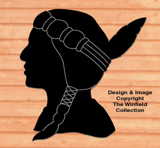 Product Image of Female Indian Shadow Woodcraft Pattern