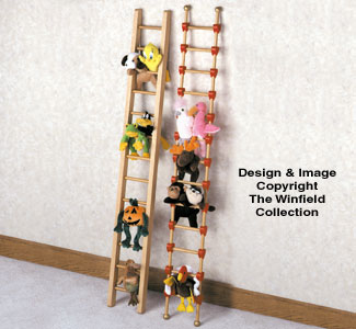 Bean Bag Animal Ladders Woodcraft Pattern