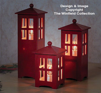 Product Image of Decorator Lanterns Woodcraft Plan