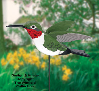 Product Image of 3D Giant Hummingbird Wood Project Plan