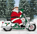 Easy Rider Santa Woodcrafting Pattern