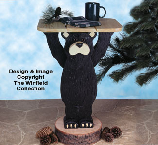Product Image of Black Bear Table Woodworking Plan