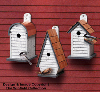 Product Image of Chickadee/Wren House Trio Wood Pattern