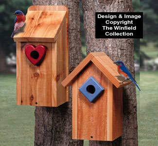 Product Image of Bluebird House Duo Wood Project Plan
