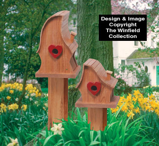 Product Image of Luv Shack Birdhouses Wood Pattern