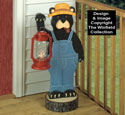 Black Bear Lantern Woodworking Plan