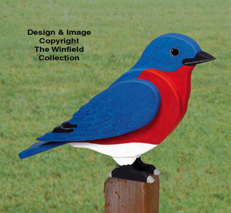 Product Image of 3D Giant Bluebird Woodcraft Pattern