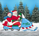 Snowmobiling Clauses Woodcraft Pattern
