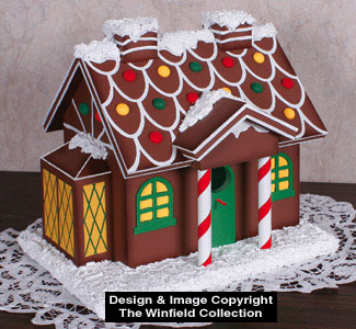 Product Image of Gingerbread Birdhouse Wood Pattern 