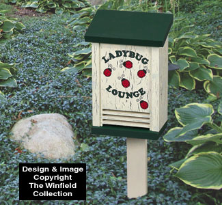 Ladybug House Woodcraft Pattern Project