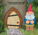 Mini Gnome & Door Woodcrafting Pattern 