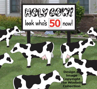 Product Image of Holy Cow Birthday Woodcraft Pattern 