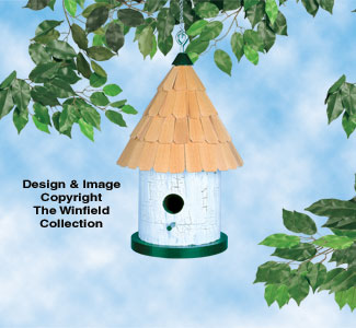 Product Image of Round Birdhouse Woodcraft Plan