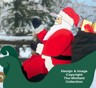 Product Image of Seated Santa Woodcraft Pattern