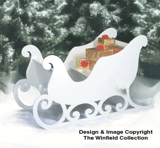 Product Image of Medium & Small Sleigh Woodworking Plans