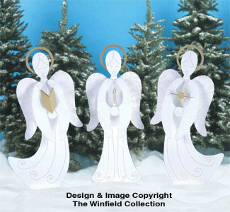 Product Image of Caroling Angels Woodcraft Pattern