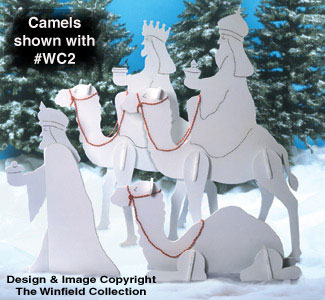 Product Image of Nativity Camels Woodcraft Pattern