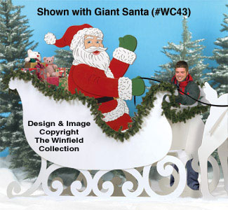 Product Image of Gigantic Sleigh Wood Pattern