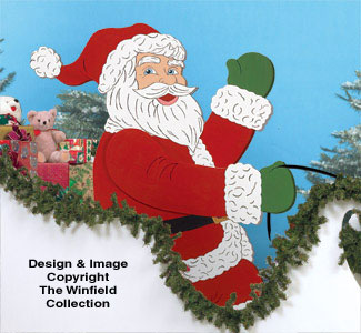 Product Image of Gigantic Santa Wood Pattern