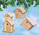 Cedar Birdhouses Wood Project Plan