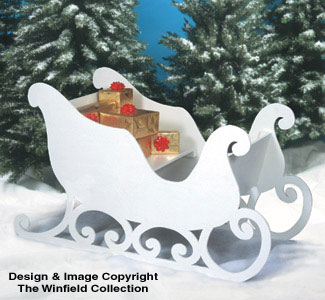 Product Image of Santa's Sleigh Woodworking Plan 