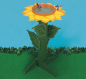 Sunflower Birdfeeder/Bath Woodcraft Plans
