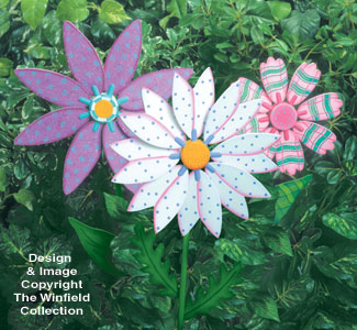 Product Image of Whirling Flower Whirligigs Wood Project Plan