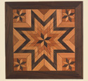 Wood Quilt Square Pattern #2