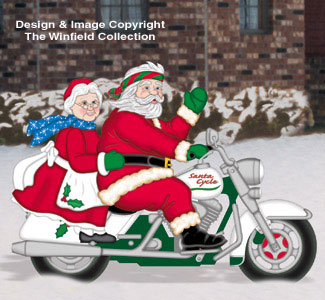 Product Image of Easy Rider Clauses Woodcraft Pattern 