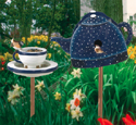 Tea Set Birdhouse/Feeder Wood Plan