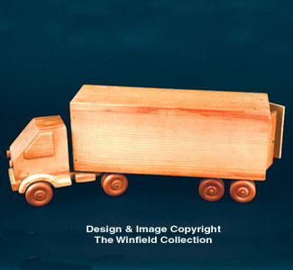 Product Image of Semi & Trailer Wood Project Plan