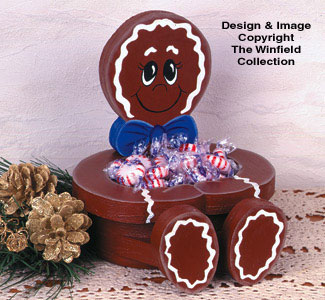 Product Image of Gingerbread Bowl Woodcraft Pattern 
