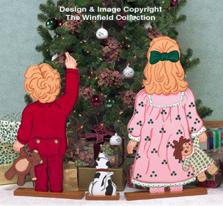 Product Image of Christmas Tree Gazer Wood Pattern