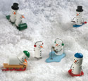 Miniature Snowmen Woodcraft Pattern 