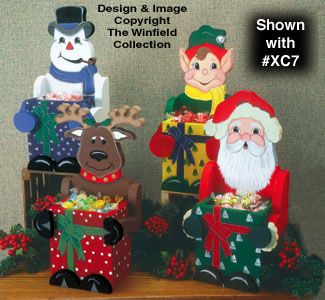 Product Image of Christmas Candy Boxes Pattern #2