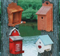 One-Sided Birdhouses Wood Plan