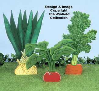 Product Image of Giant Veggies Woodcrafting Plan