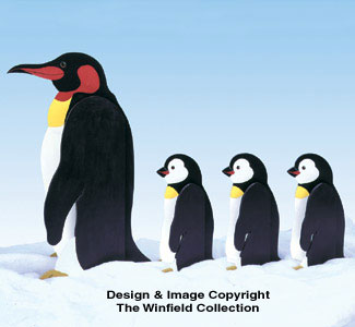 Product Image of Penguin Parade Woodcrafting Pattern