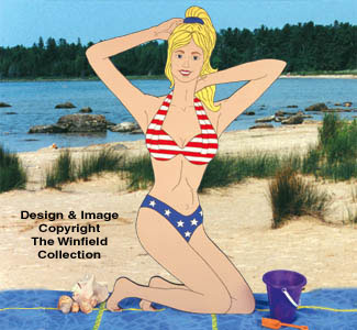Product Image of Bikini Babe #1 Wood Plan