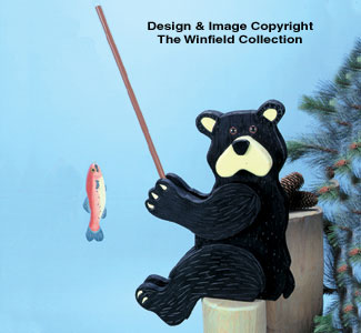 Product Image of Fishin' Bear Woodcrafting Pattern 
