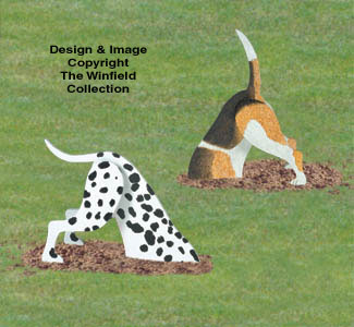 Product Image of Diggin' Dogs Woodcraft Pattern