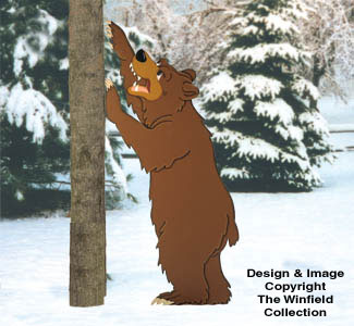 Product Image of Grumpy Grizzly Woodcraft Pattern