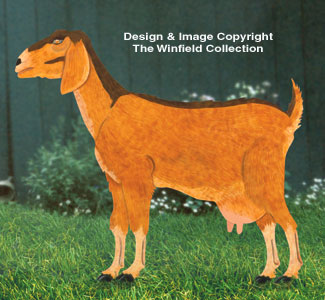 Product Image of Barnyard Goat Woodcraft Pattern