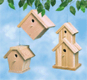 Bird Houses Pattern Set