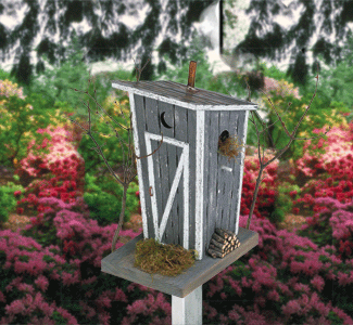 Rustic Birdhouse Pattern Set 