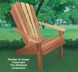 Product Image of Adirondack Chair Wood Project Plan