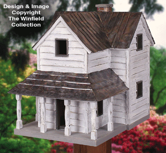 Product Image of All 5 Rustic Birdhouse Patterns