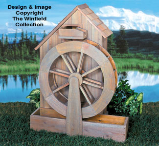 Product Image of Old Grain Mill Wood Project Plans