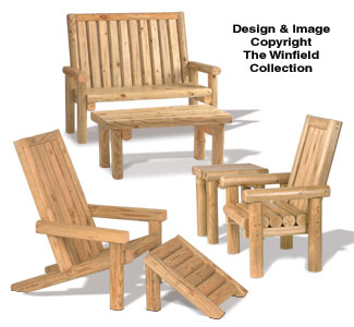 Product Image of Landscape Timber Furniture Plan Set